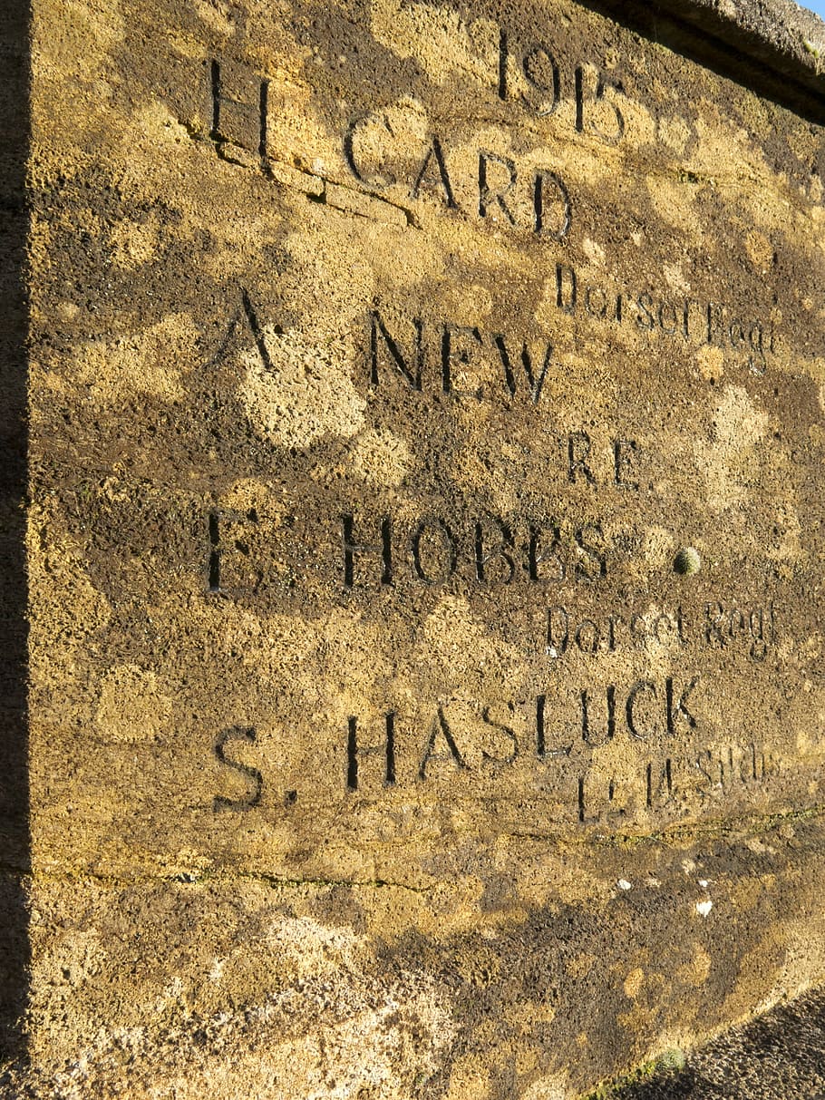 war, memorial, names, 1915, monument, dorset, text, communication HD wallpaper