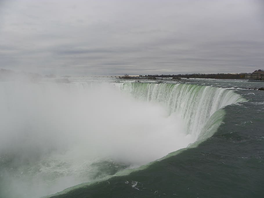 HD wallpaper: niagara falls, waterfall, canada, ontario, nature