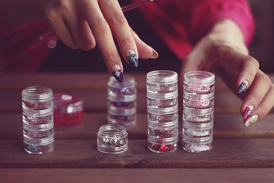 person touching glass tubes, human Hand, women, close-up, people HD wallpaper