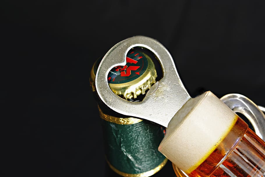 opener, bottle, bottle opener, bottleneck, thirst, beer, alcoholic HD wallpaper