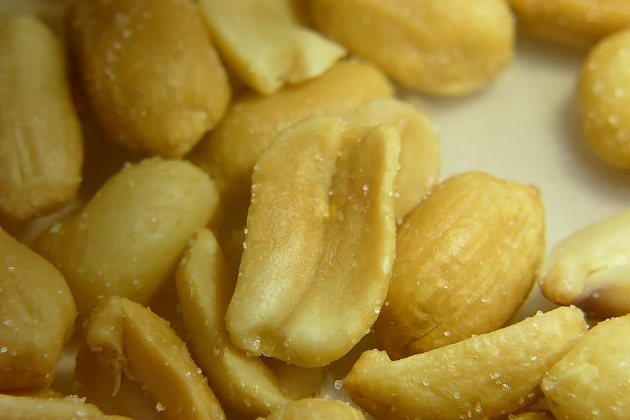 Peanuts, Snack, healthy, cores, close, delicious, food and drink HD wallpaper