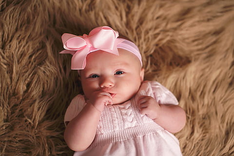 Elaina, Pink, princess, child, cute, people, childhood, girls HD wallpaper