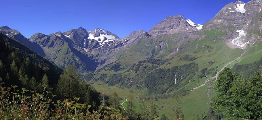 the hohe tauern national park, ferleiten, high tauern, mountains, HD wallpaper
