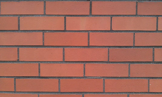 red brick, wall, bricks, new bricks, building, texture, construction HD wallpaper
