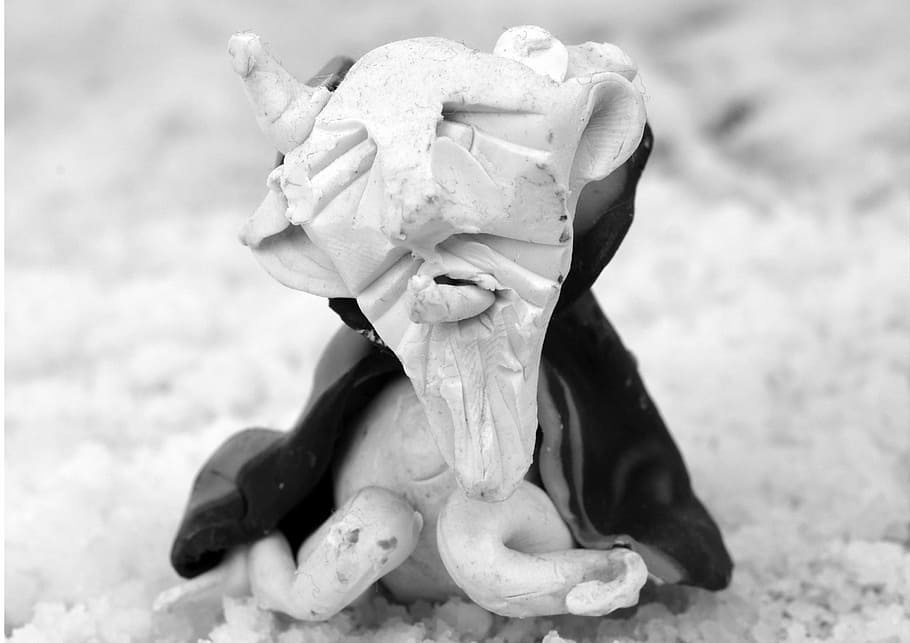 plasticine, elf, cartoon, clay, character, sculpture, no people HD wallpaper
