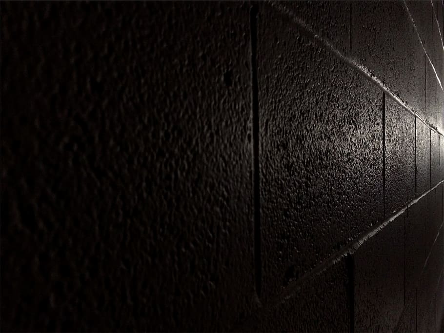 wall, concrete, black, close-up, textured, indoors, wall - building feature HD wallpaper