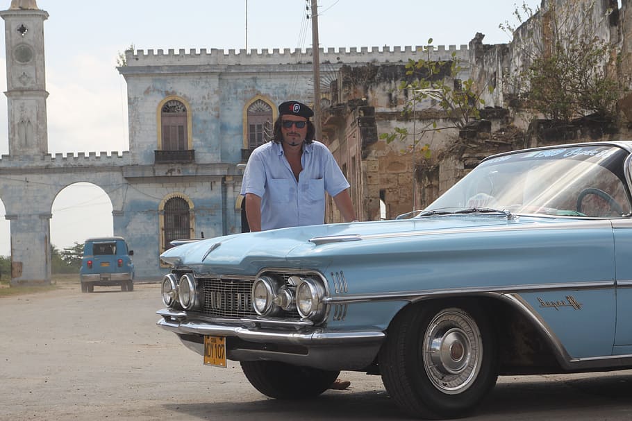 cuba, oldtimer, american car, che guevara, revolution, caribbean, HD wallpaper