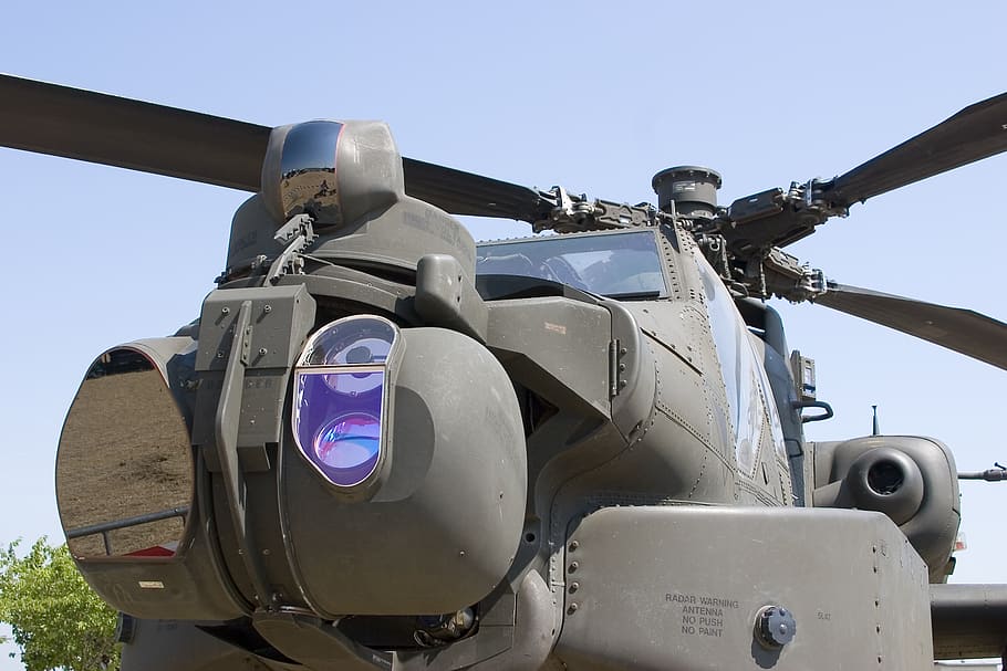 apache, helicopter, fighter, day, nature, no people, military HD wallpaper
