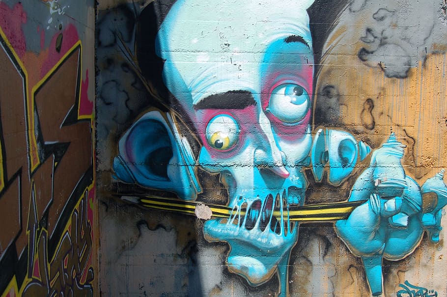 wall, public, art, mural, painting, art and craft, representation HD wallpaper