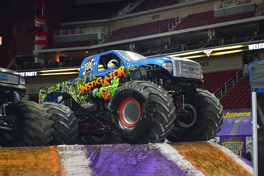 Monster Truck Background Images HD Pictures and Wallpaper For Free  Download  Pngtree