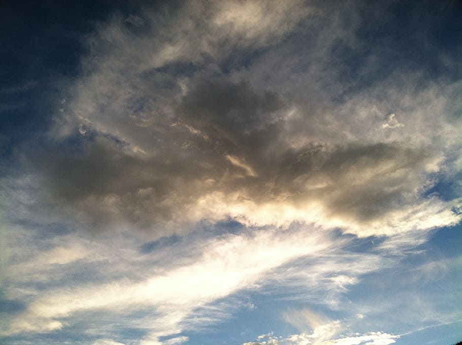 sky, clouds, outdoors, scenic, tranquil, stratosphere, atmosphere HD wallpaper