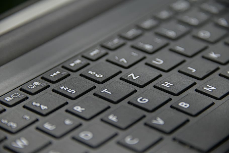 keyboard, notebook, keys, computer, leave, input, calculator HD wallpaper