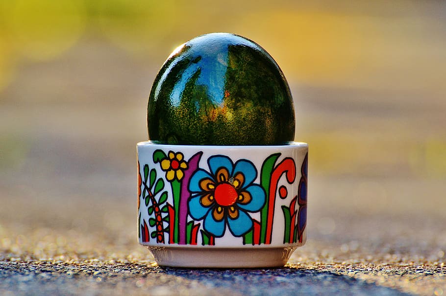 easter, easter eggs, colorful, happy easter, colored, multi colored HD wallpaper
