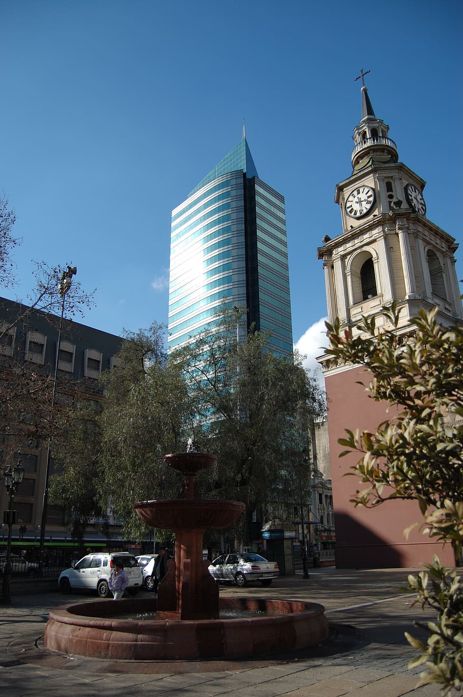 old, new, time, present, past, church, building, architecture HD wallpaper