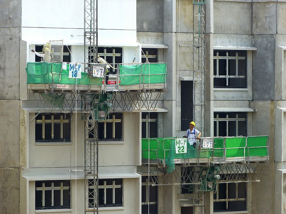 Construction, Building Construction, architecture, heavy equipment HD wallpaper