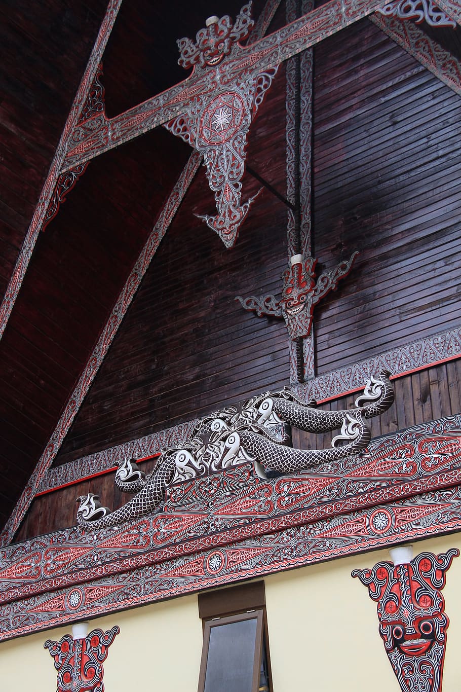 batak, ornament, house, wood, asia, exotic, indonesia, island, HD wallpaper