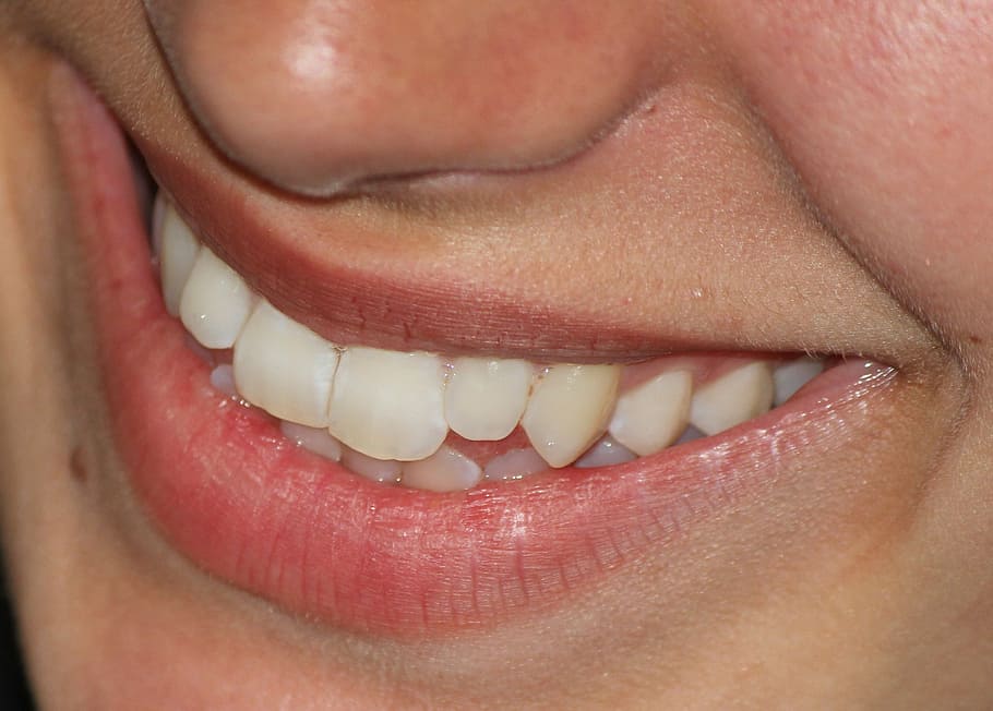 person smiling, smile, happy, foot, teeth, close-up, women HD wallpaper