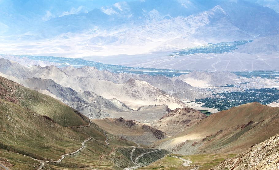 cold, landscape, mountains, nature, adventure, clouds, daylight HD wallpaper