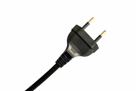 black power cable, outlet, electricity, plug, energy, appliance HD wallpaper