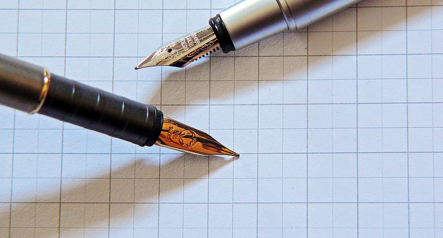 Filler, Fountain Pen, Writing Implement, leave, writing utensil, HD wallpaper