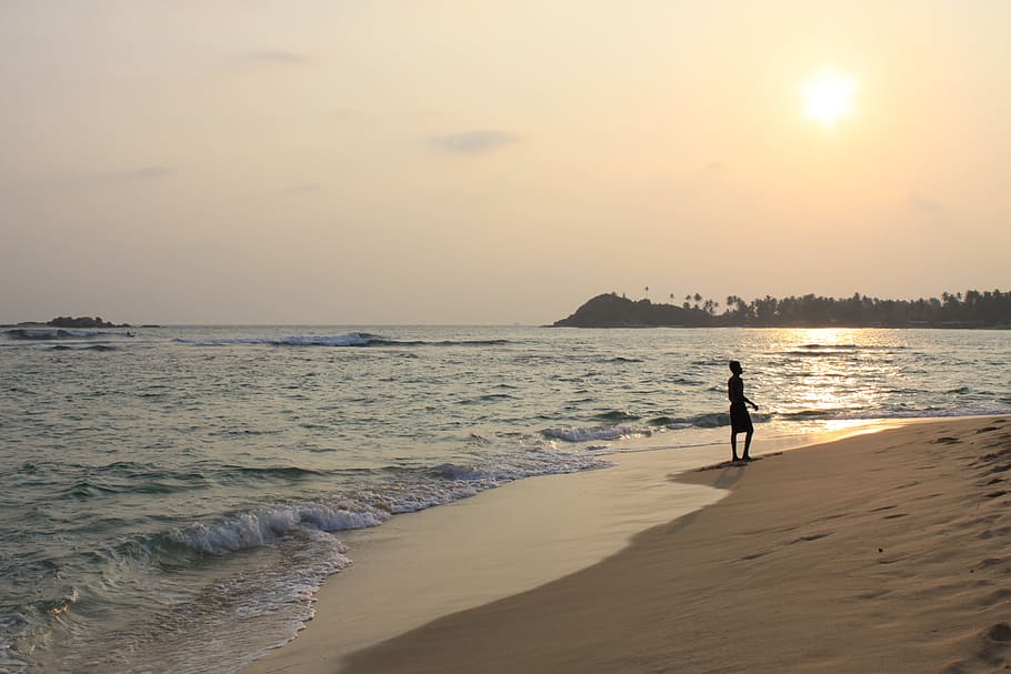 Beach, Ocean, Sand, Coast, Coastline, island, shore, paradise HD wallpaper