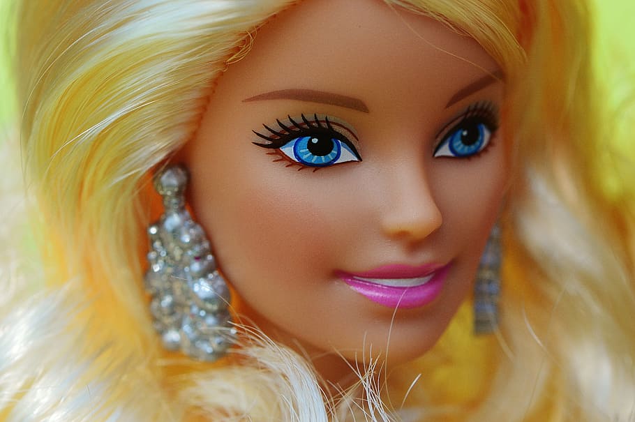 beauty, barbie, pretty, doll, charming, children toys, girl, HD wallpaper