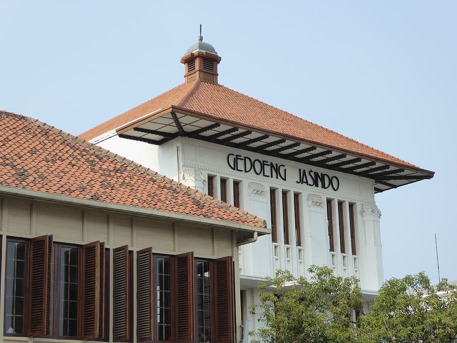 Gedoeng Jasndo building, batavia, jakarta, java, asia, travel HD wallpaper