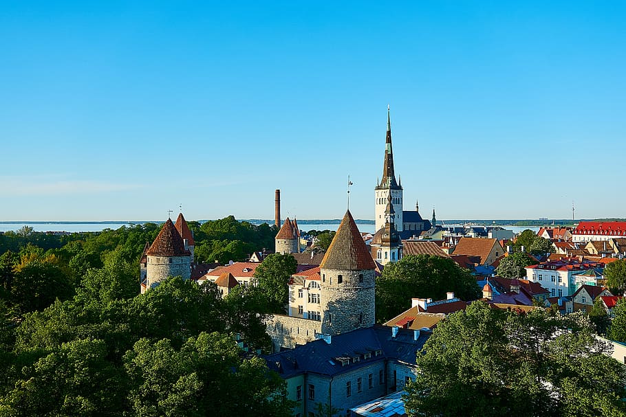estonia, tallinn, middle ages, historically, baltic states, HD wallpaper