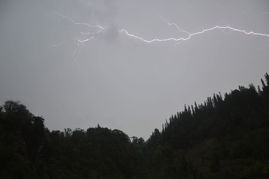Silver Lining, Cloud, Lightning, nature, sky, landscape, scenics HD wallpaper