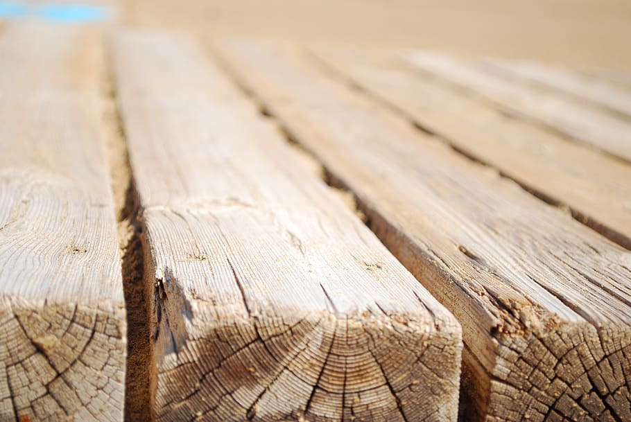 closeup photo of brown lumber, madrea, texture, beach, wood - material HD wallpaper