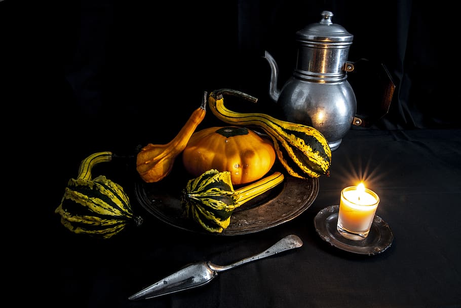 still lifes, table, nature, composition, fall, decoration, vegetables HD wallpaper