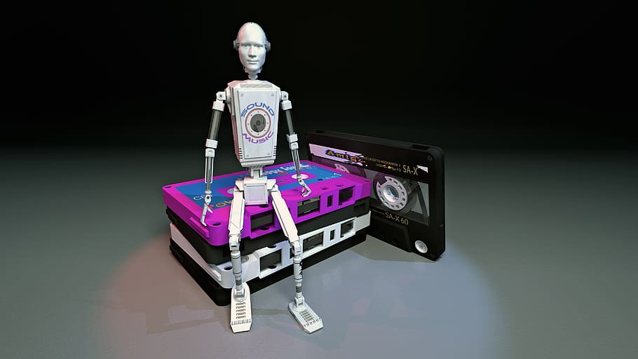 droid, robot, k7, wallpaper, 3d, background, desktop, backdrop HD wallpaper