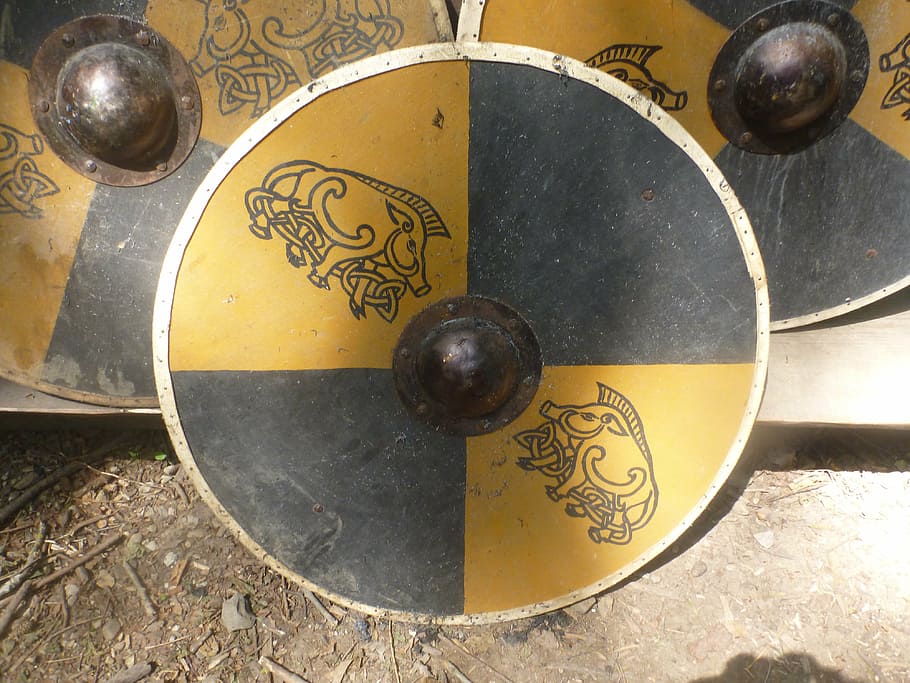 shield, middle ages, knight, historically, harnisch, weapons HD wallpaper