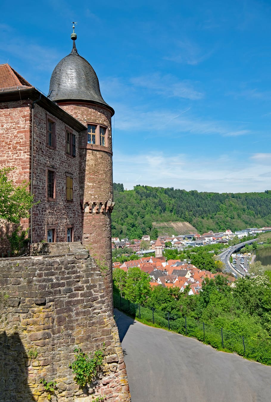 castle, wertheim, baden württemberg, germany, architecture, HD wallpaper