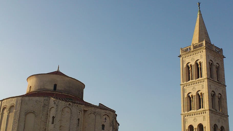 zadar, church, building exterior, built structure, architecture HD wallpaper