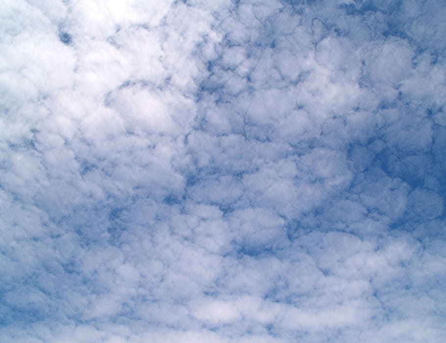 Clouds, Sky, Blue, Weather, Background, abstract, heaven, spring HD wallpaper