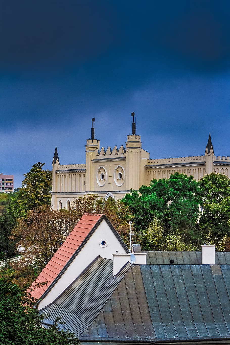 Castle, Lublin, Lubelskie, Monument, poland, architecture, built structure, HD wallpaper