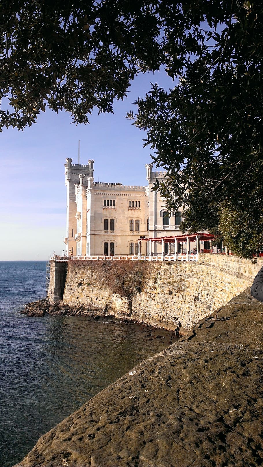 Hd Wallpaper Miramare Castle Trieste Italy Miramare Castle Architecture Wallpaper Flare