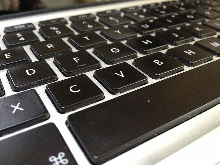 laptop, keyboard, computer, portable, write, blog, input, apple inc HD wallpaper