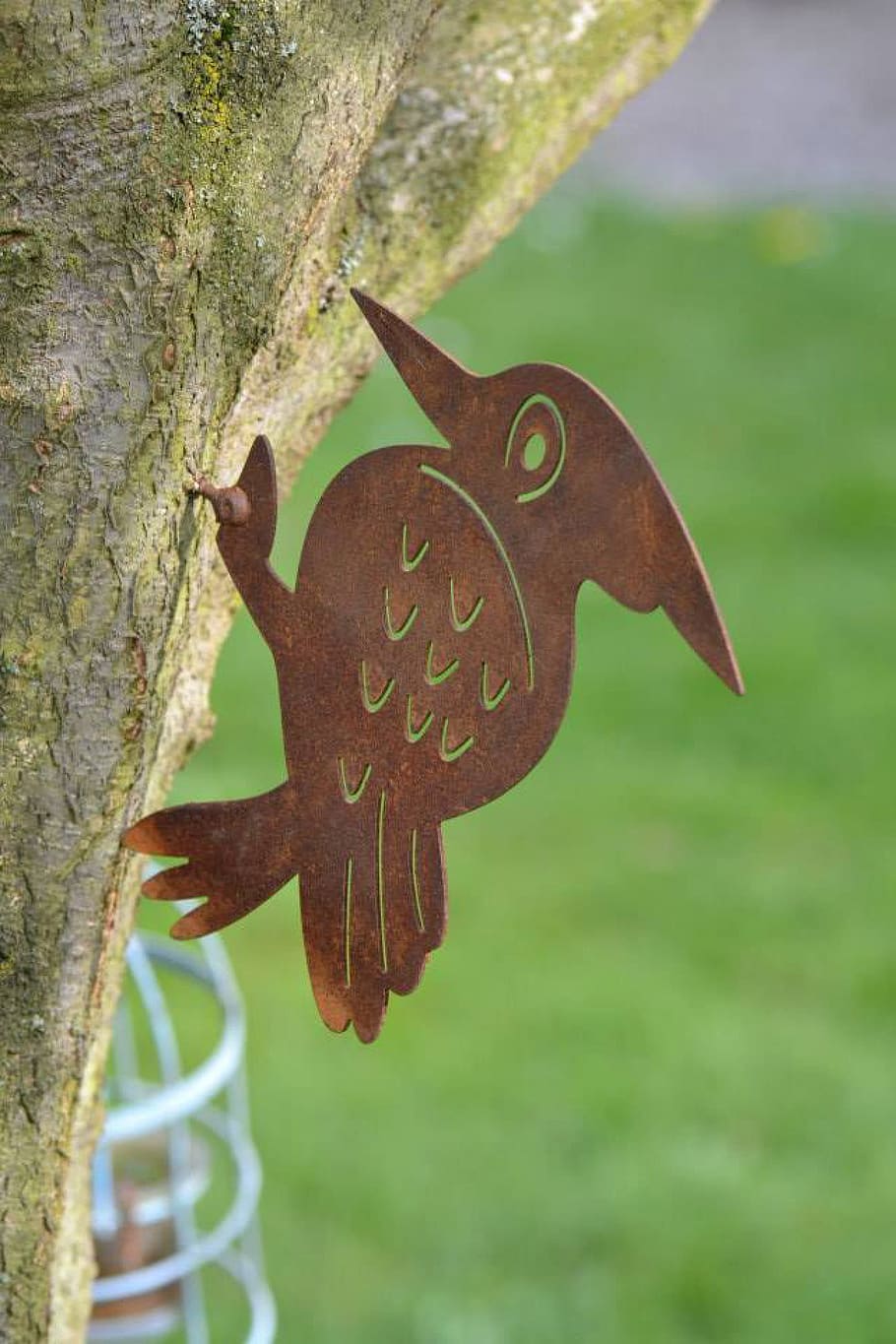 Tree, Bird, Decoration, Garden, picvert, no people, day, outdoors HD wallpaper