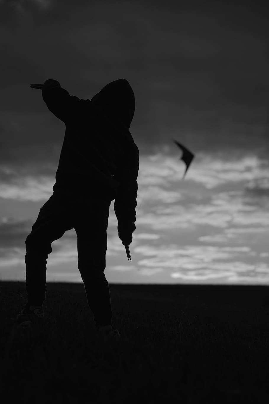 Kite, Sunset, Evening, evening sky, abendstimmung, lighting HD wallpaper
