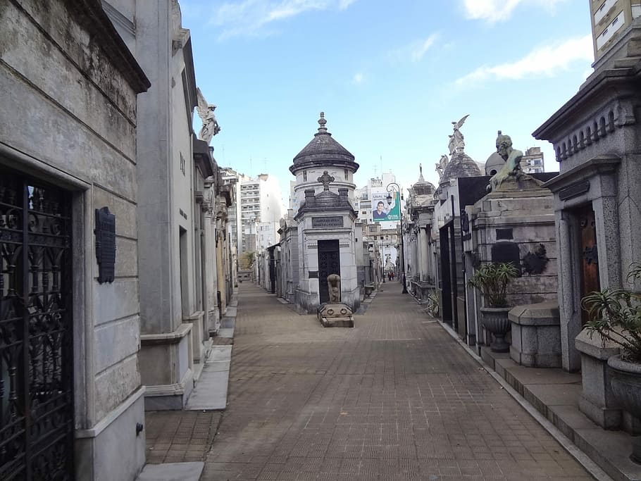 Recoleta Cemetery, Buenos Aires, Tombs, architecture, building exterior