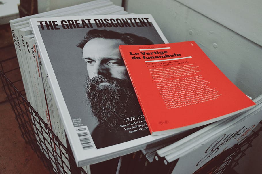 photo of The Great Discontent book, magazines, books, reading HD wallpaper