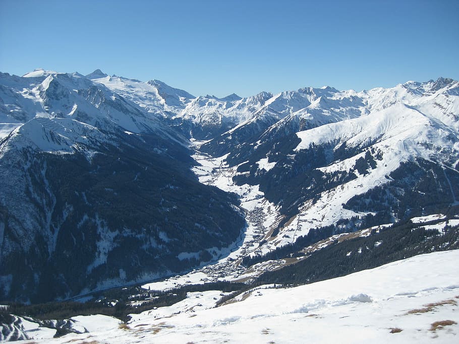 Alps, Snow, Ski, Mayrhofen, Zillertal, austria, winter, europe, HD wallpaper
