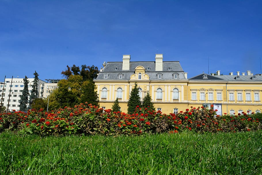 sofia, gallery, museum, capital, bulgaria, building exterior HD wallpaper