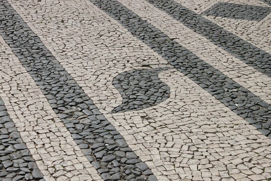 rock tile, tiles, mosaic, pattern, design, artwork, decoration HD wallpaper