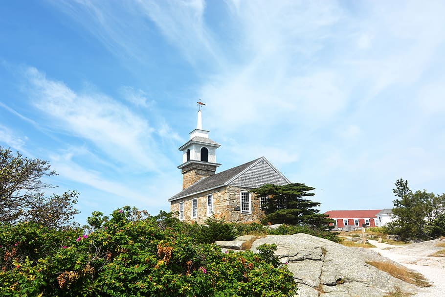 church, new, hampshire, architecture, built structure, sky