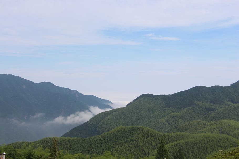 blue, mountain, cloud, scenics - nature, beauty in nature, sky HD wallpaper