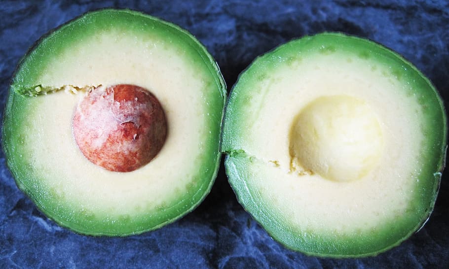 avocado, cross section, pulp, healthy, vegetables, food, green HD wallpaper