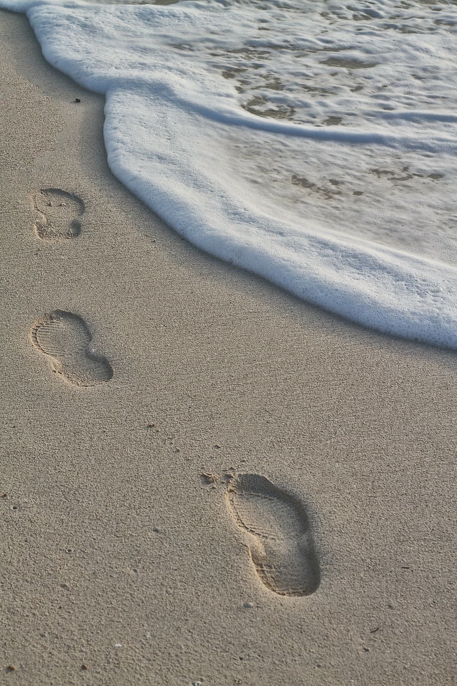 ocean, not, traces, sea, beach, sand, south, fingerprints, mark HD wallpaper